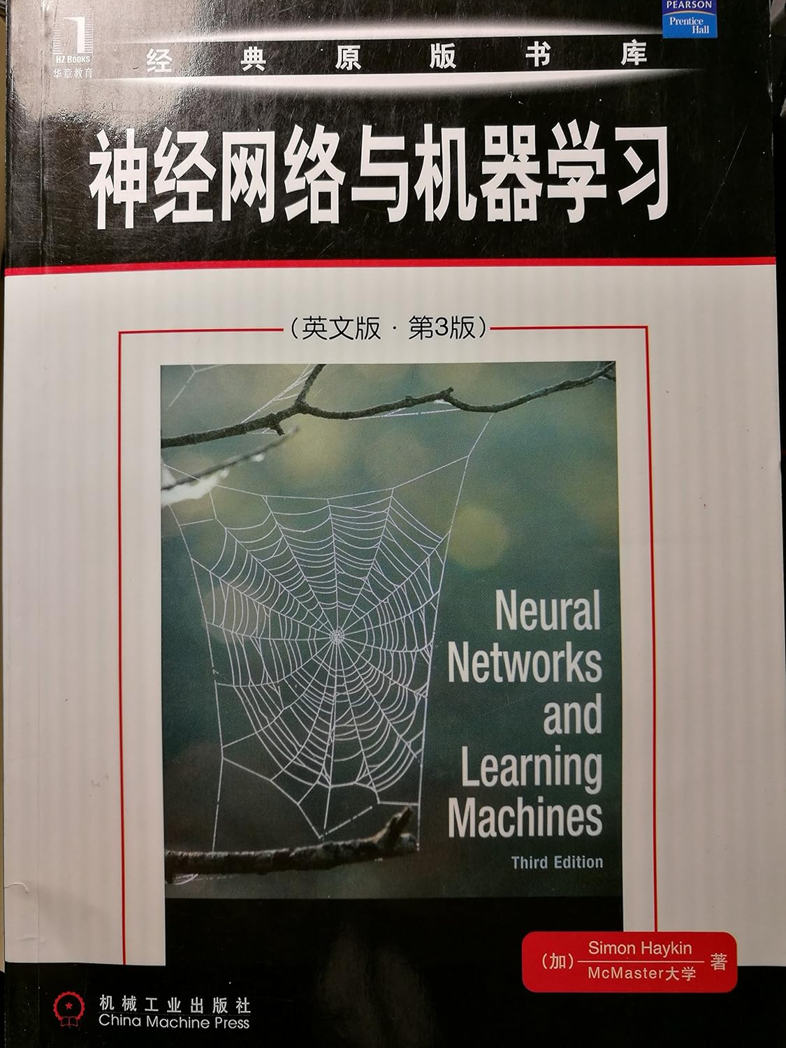 Neural Networks and Learning Machines cover