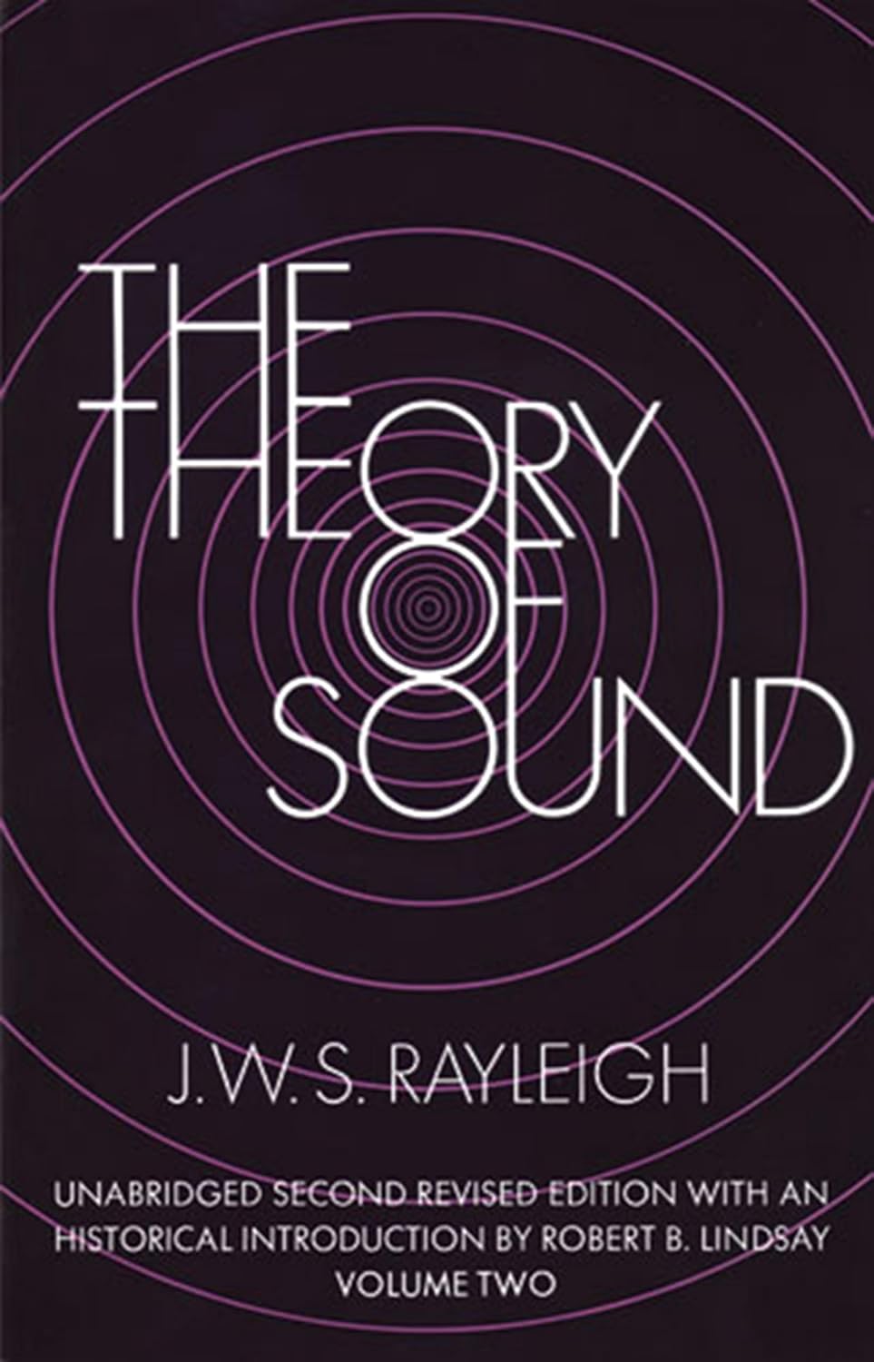 The Theory of Sound, Volume 2 cover
